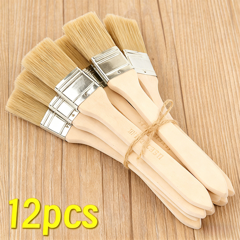 Furniture Hardware Parts - 1-24Pcs Professional Paint Brushes Set with