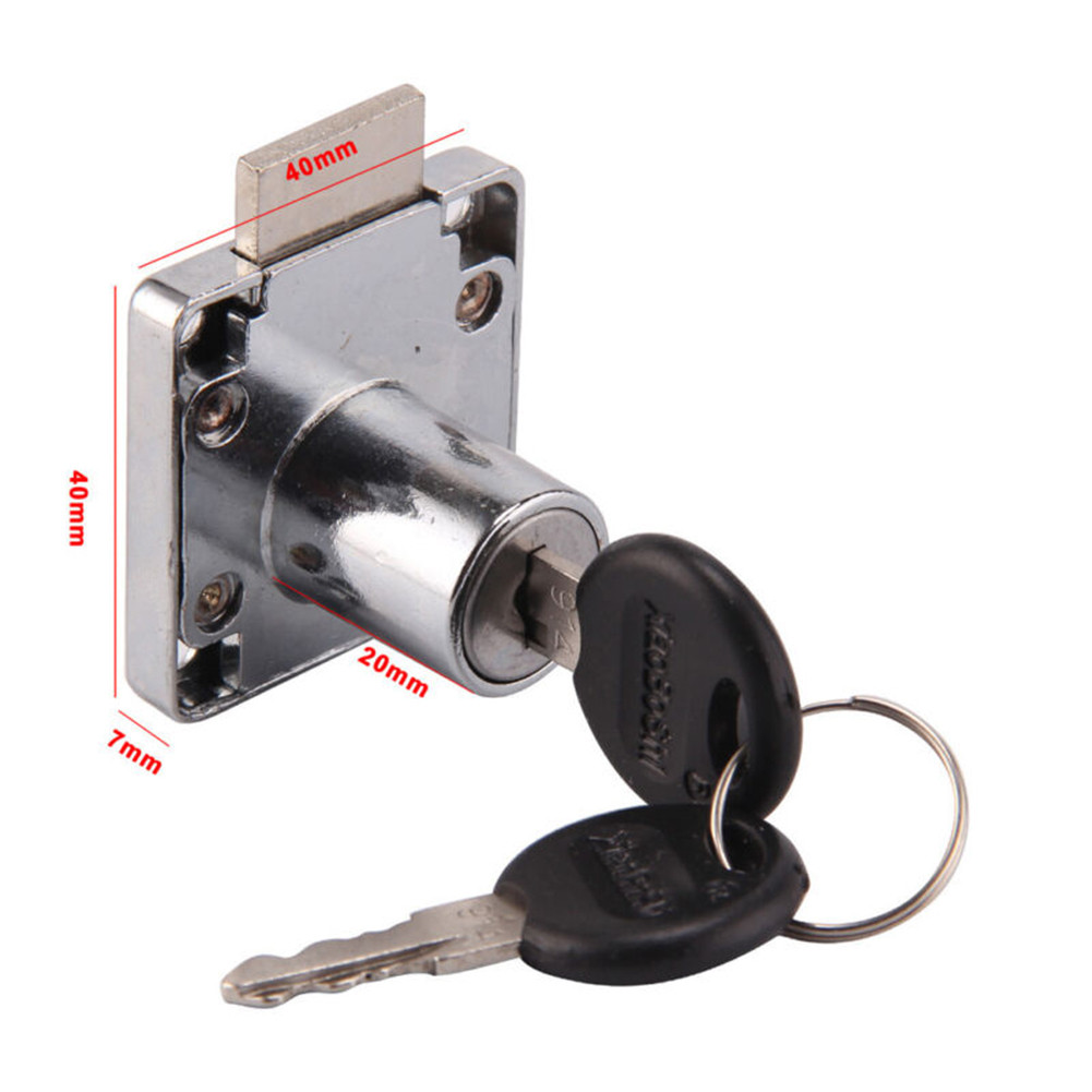 Furniture Hardware Cam Lock - 2pcs Locks Cabinet Lock 4Keys Cabinet