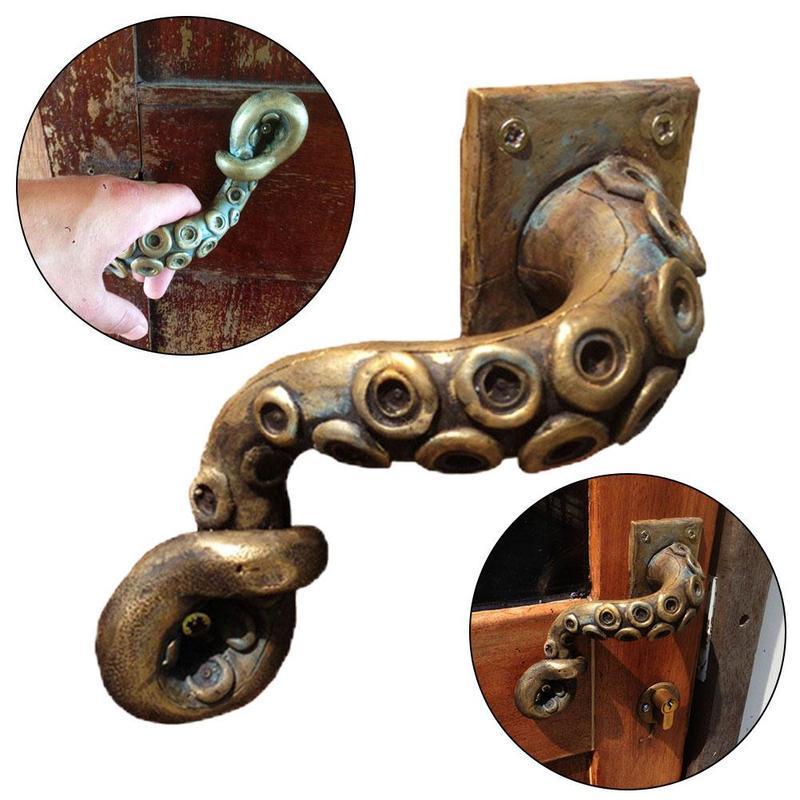 Furniture Hardware Manufacturer - Vintage Octopus Door Knob Outdoor Hook
