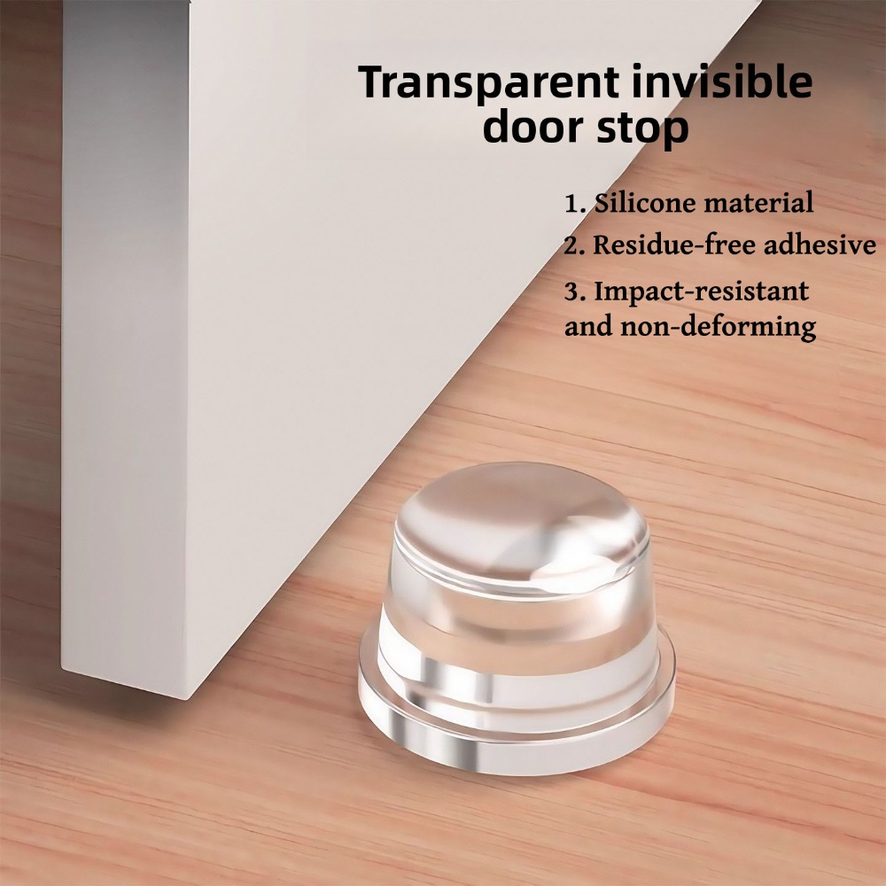 Furniture Hardware Parts - Silicone Door Stopper Wall Protector Bedroom