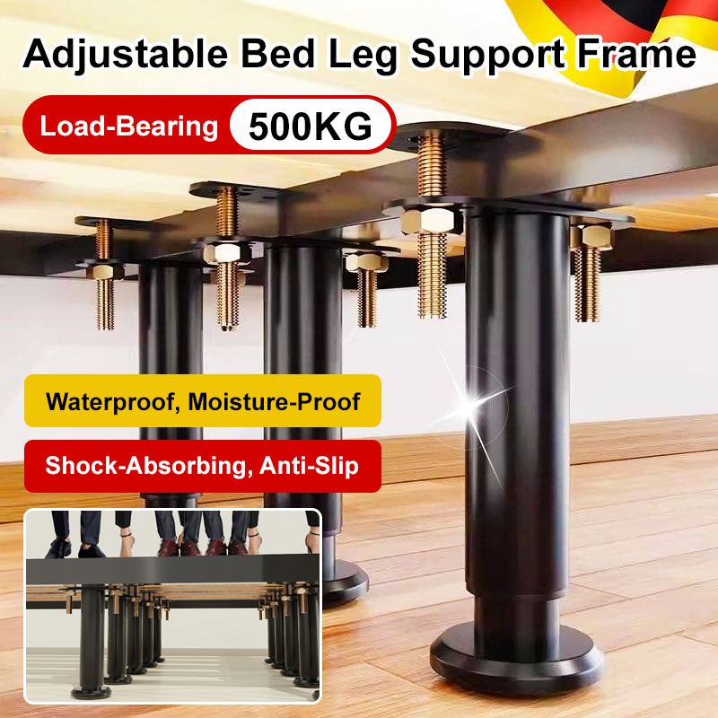 Furniture Hardware Parts - Heavy Duty Bed Leg Support Bracket