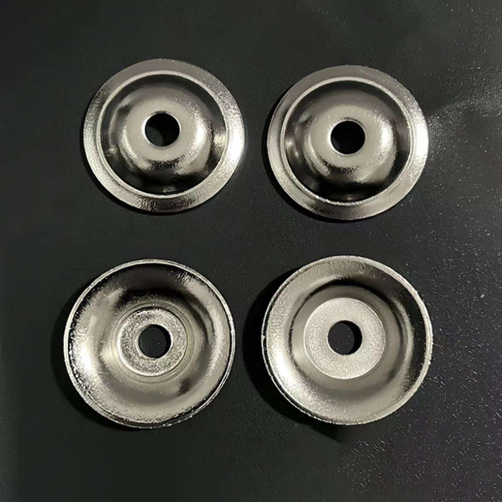 10 Pack Silver Cabinet Knob Ba - Furniture Hardware With Backplate recension och pris