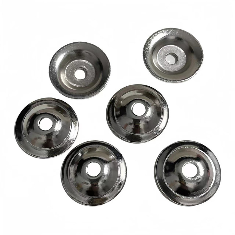 10 Pack Silver Cabinet Knob Ba - Furniture Hardware With Backplate recension och pris