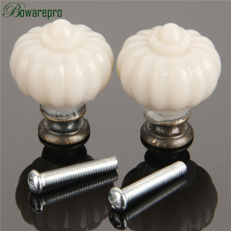 1Pc Acrylic Ivory White Pumpki - Furniture Hardware Parts recension och pris