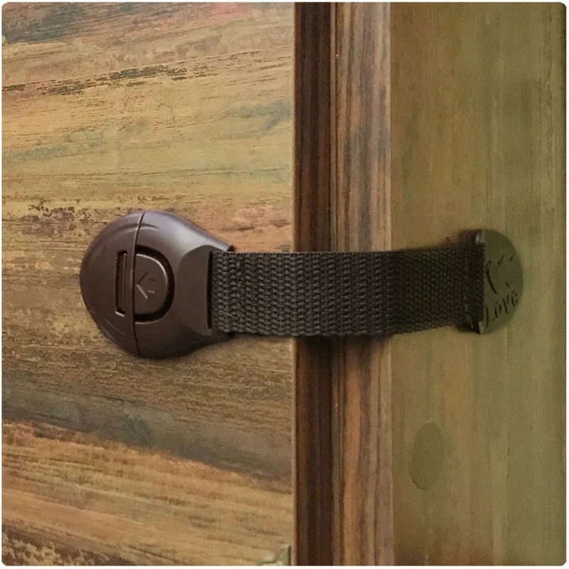 5pcs/lot Brown Cabinet Safety  - Furniture Hardware Manufacturer recension och pris