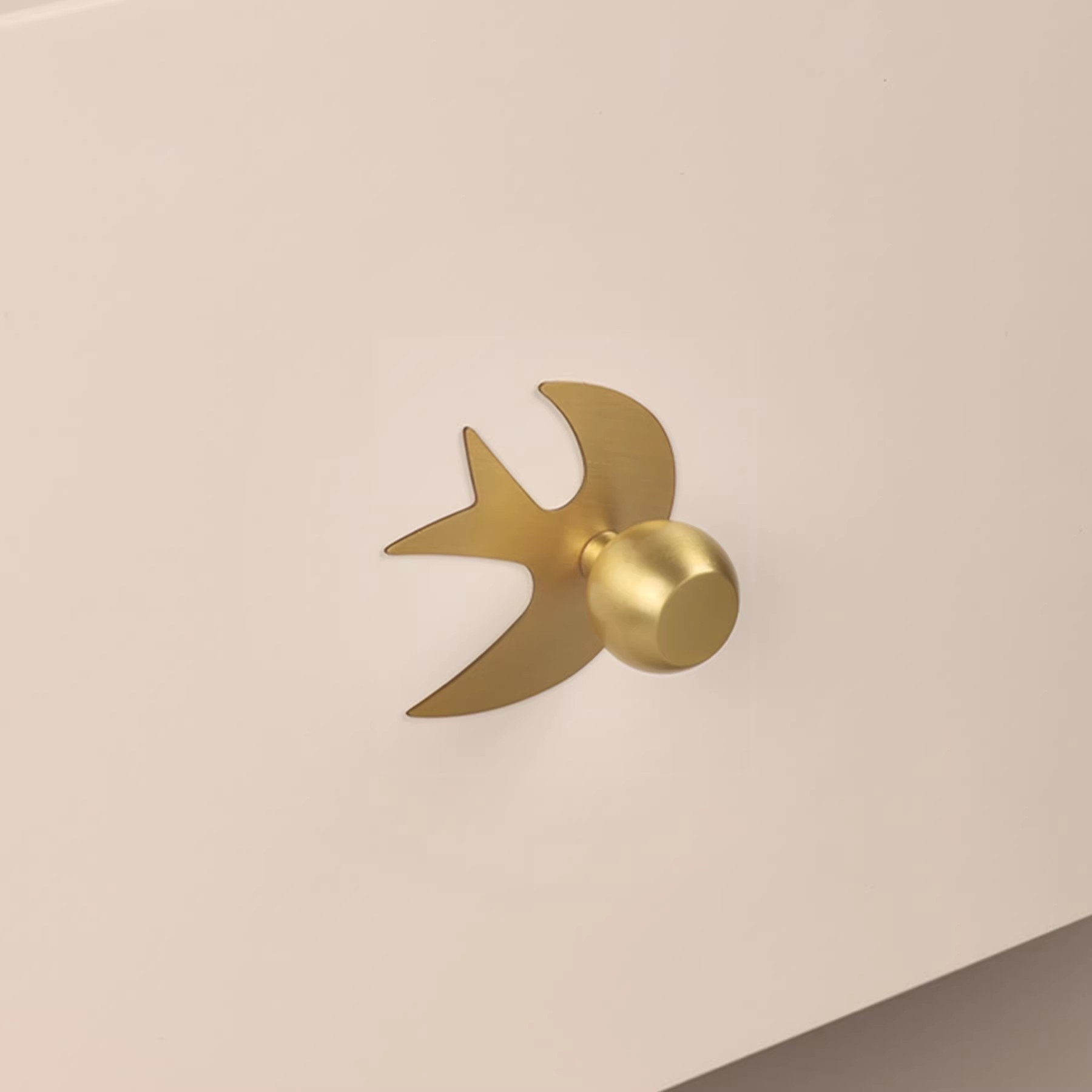 Brass Ball with Backplate Crea - Furniture Hardware With Backplate recension och pris