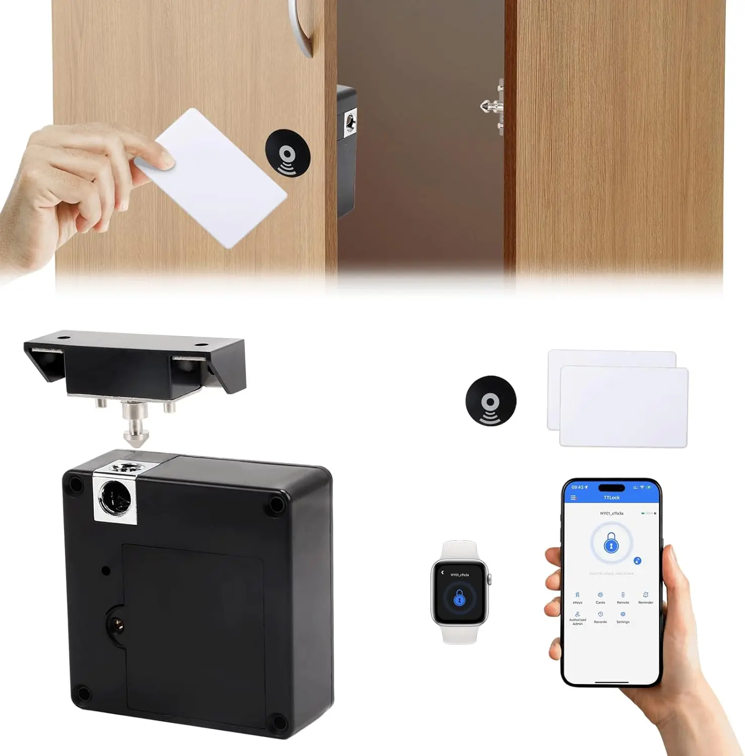 Mobile phone NFC smart locker  - Furniture Hardware Manufacturer recension och pris