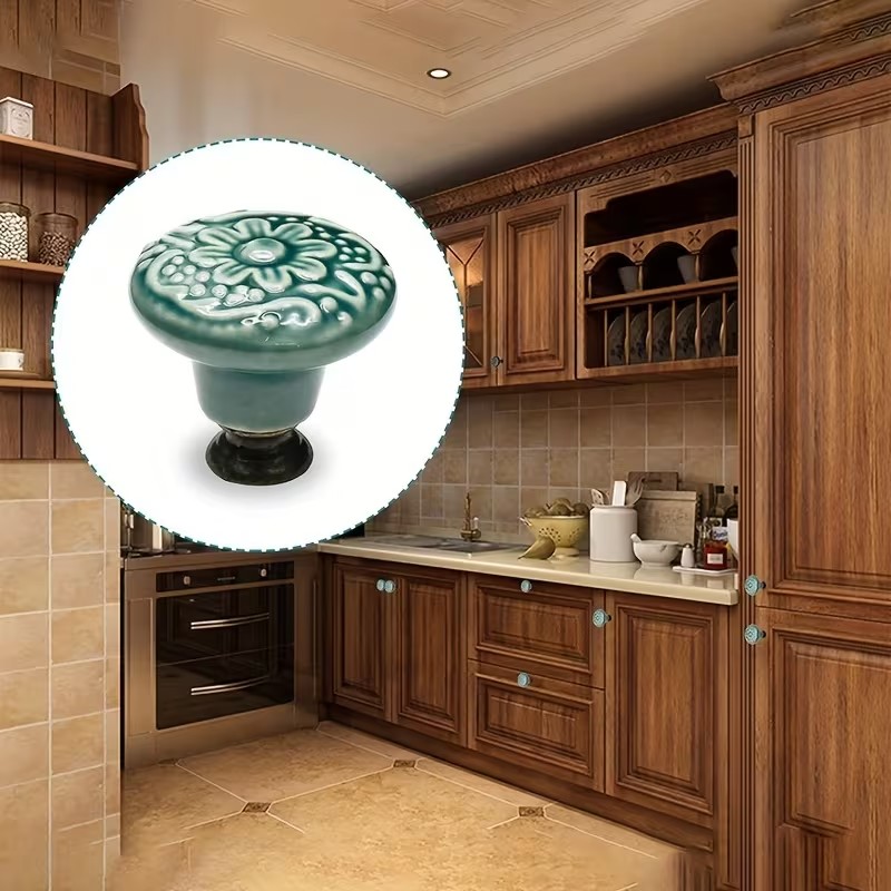 12pcs Ceramic Cabinet Knobs, F - Furniture Hardware Manufacturer recension och pris
