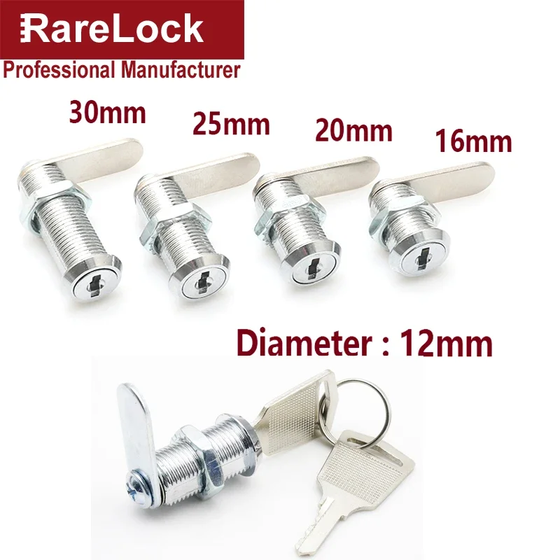 Mini Cam Lock with 2 Keys Diam - Furniture Hardware Cam Lock recension och pris