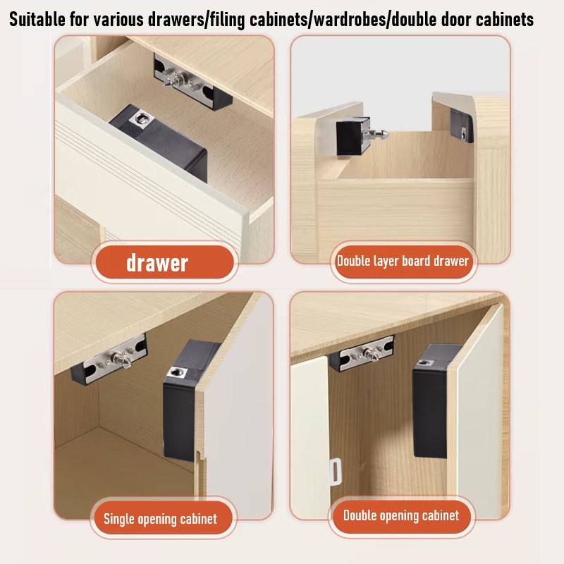 Tuya Smart Cabinet Door Lock K - Furniture Hardware Manufacturer recension och pris